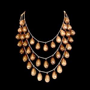 Gorgeous Macy's Tiered Teardrop Necklace